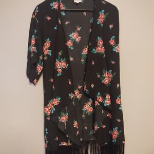 LuLaRoe sheer cardigan